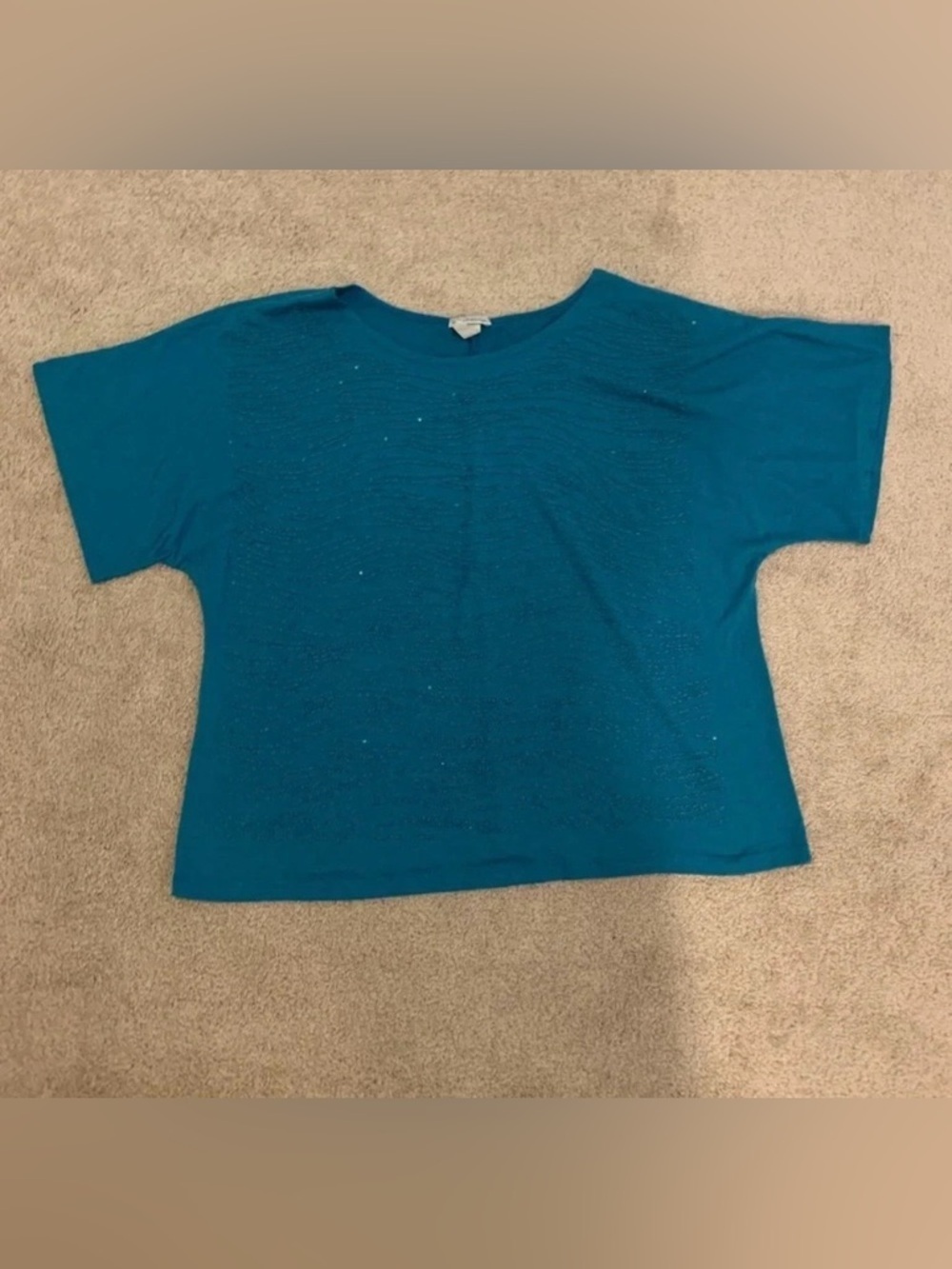 Bleeker & McDougal Sparkly Top